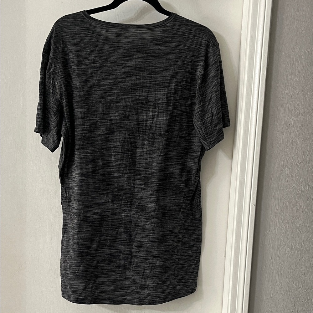 lululemon athletica Charcoal Short Sleeve Tee